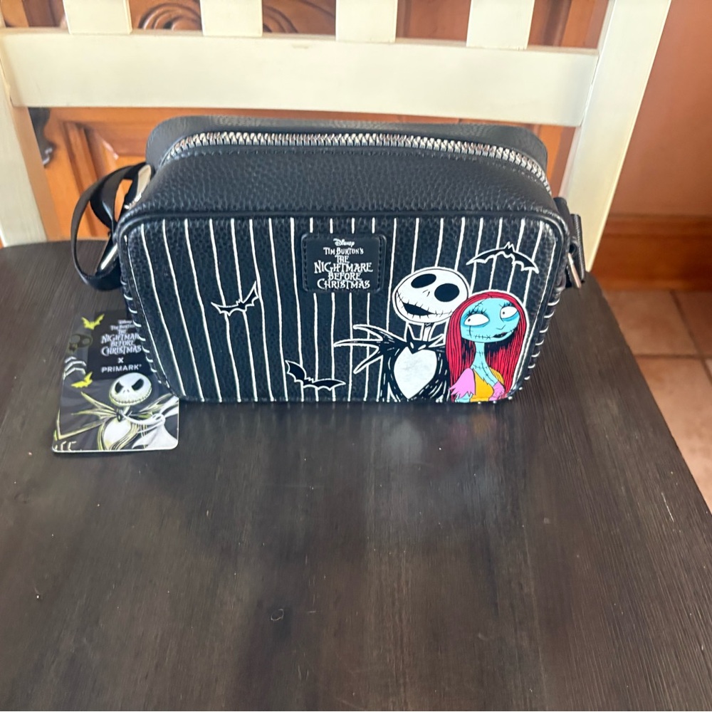 Primark Black and White Nightmare Before Christmas Bag